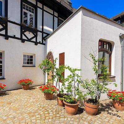 Zabytkowa uliczka w Ustce